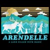 Girl's Frozen 2 Arendelle A Land Filled With Magic Crop T-Shirt - 2 of 3