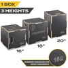 Philosophy Gym 3 in 1 Non-Slip Wood Plyo Box- Jump Plyometric Box for Training and Conditioning - 2 of 4