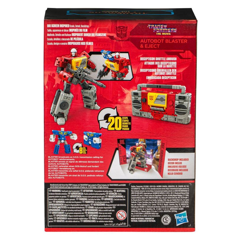 Transformers Autobot Blaster and Eject Action Figure Set - 2pk (Target Exclusive), 5 of 12