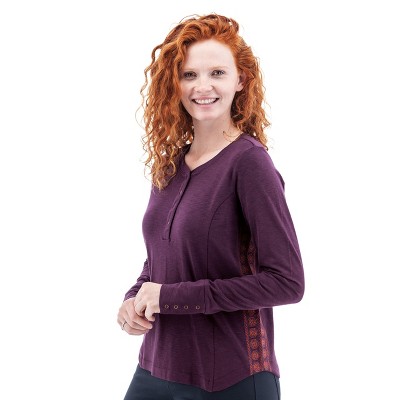 Aventura Clothing Women's Mandy Embroidered Henley