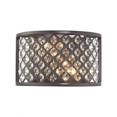 Elk Home Genevieve 2 - Light Wall Light in  Oil Rubbed Bronze