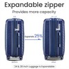 BEAFUP Luggage Sets 4 Piece(14/20/24/28), Expandable Lightweight PP Suitcase with 4 Double 360 Degrees Mute Spinner Wheels and TSA Lock - 4 of 4