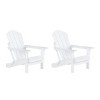 WestinTrends  3-Piece Outdoor Paio Adirondack Conversation Set - 4 of 4