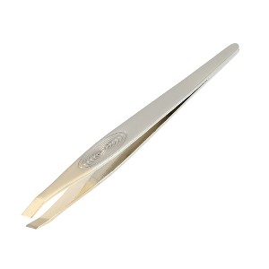 Unique Bargains Thread Stainless Steel Eyebrow Tweezers Silver Tone 1 Pc - 1 of 4