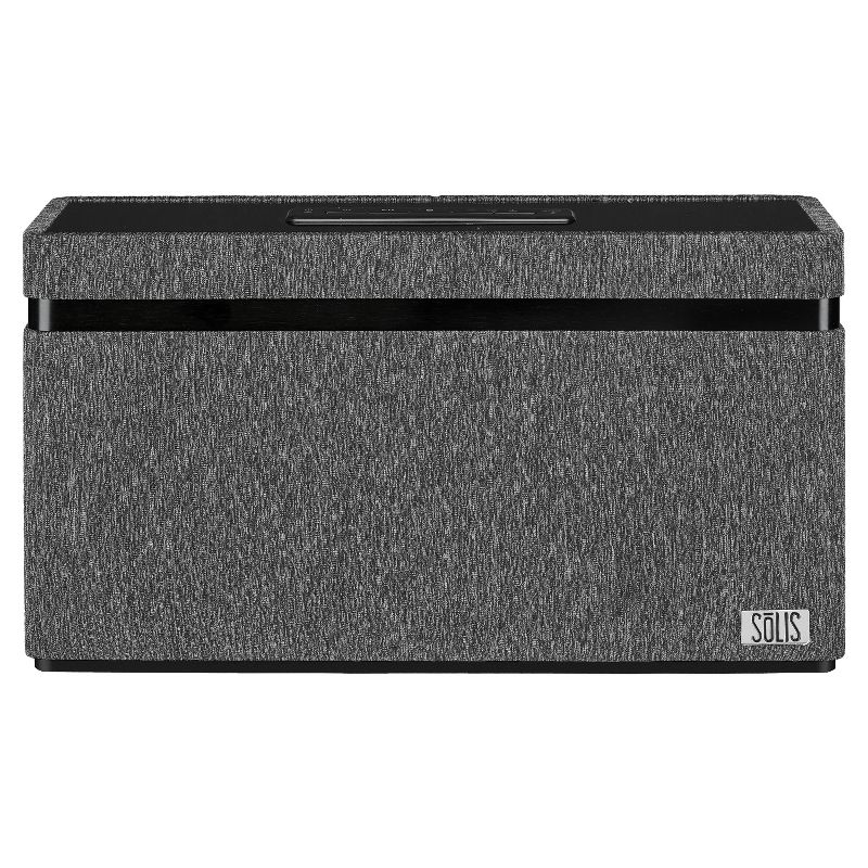 SOLIS Bluetooth/Wi-Fi Stereo Smart Speaker with Chromecast built-in - Gray (SO-3000), 1 of 7