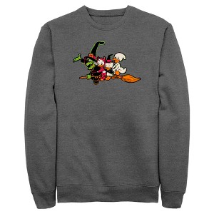 Men's Mickey & Friends Halloween Huey Dewy and Louie Sweatshirt - 1 of 4