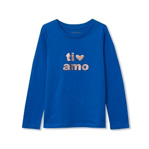 Lands' End Kids Graphic Tee Shirt - 1 of 2