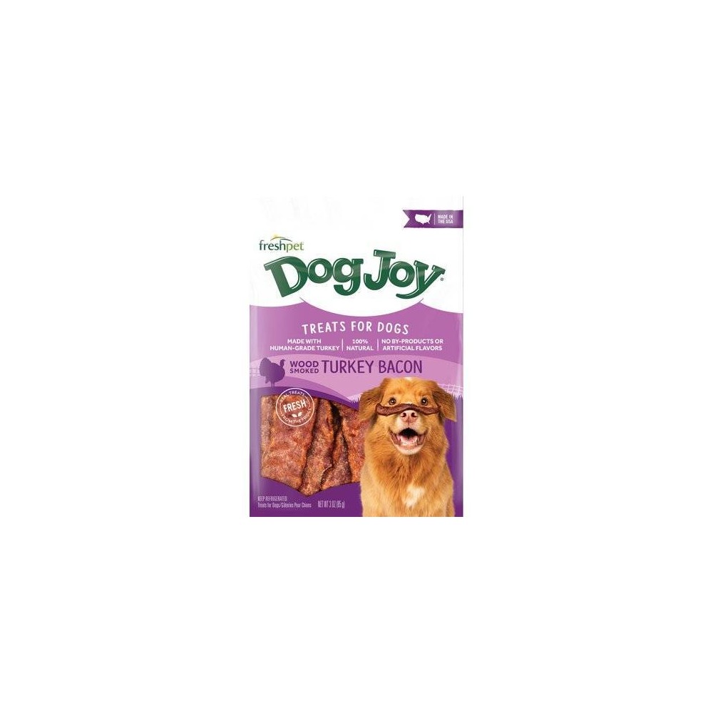 UPC 627975010270 Freshpet Dog Joy Bacon Turkey & Smoked Flavor Soft Treats for Dogs 3 oz