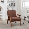 Maliang Upholstered Accent Chair with Solid Wood Frame for Living Room - 4 of 4