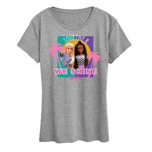Women's - Barbie - Together We Shine Short Sleeve Graphic T-Shirt - 1 of 4