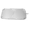 Unique Bargains Tone Rear Windshield for Car Automotive Sunshades 55" x 26" Black Silver Tone 1 Pc - 3 of 4