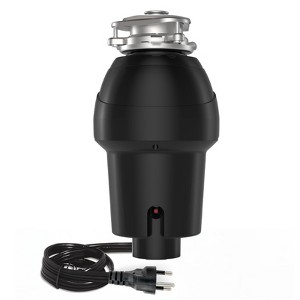 Garvee Garbage Disposal 1 HP, Continuous Feed Food Waste Disposer with Air Switch & Flange Seal, Stainless Steel Garbage Disposer - 1 of 4