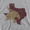 Men's Texas State University State Shape Crewneck Sweatshirt - 2 of 4