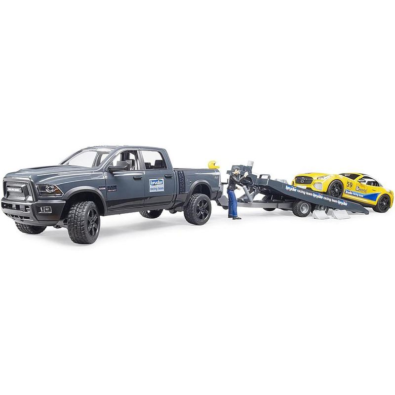 Bruder RAM 2500 Power Wagon with Roadster Racing Team, 5 of 10