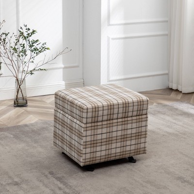 25" Wide Rectangle Gliding Ottoman - WOVENBYRD
