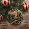 Eugene Delacroix the Liberty Leading the People Ornament, Famous Painting Christmas Decoration Souvenir| OrnamentallyYou - 4 of 4