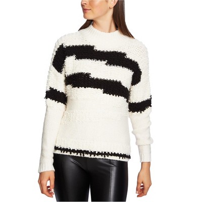 1.STATE Womens Textured Knit Pullover Sweater