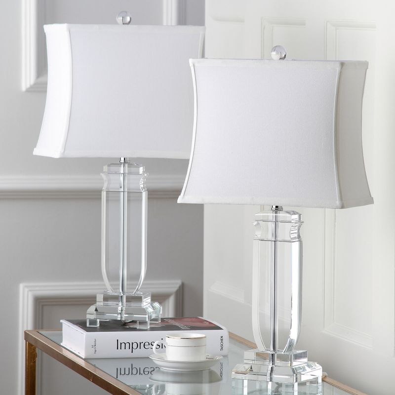 Olympia Crystal Table Lamp (Set of 2) - Clear - Safavieh, 2 of 9
