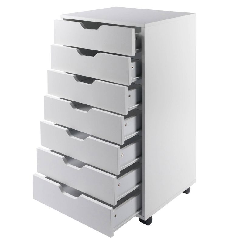 Halifax 7 Drawer Cabinet with Casters - Winsome, 3 of 11