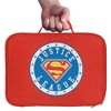 Justice League Superman Athletic Logo Insulated Soft Sided Lunch Box - 3 of 4