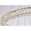 Elegant Lighting Monroe 2 - Light Chandelier in  Chrome - 3 of 4