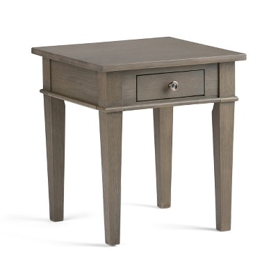 18" Sterling Solid Wood Contemporary End Table - Wyndenhall