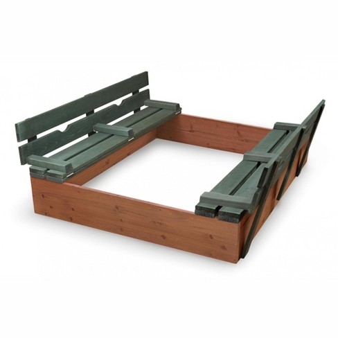 Badger Basket Woodland 2-in-1 Sandbox and Garden Planter