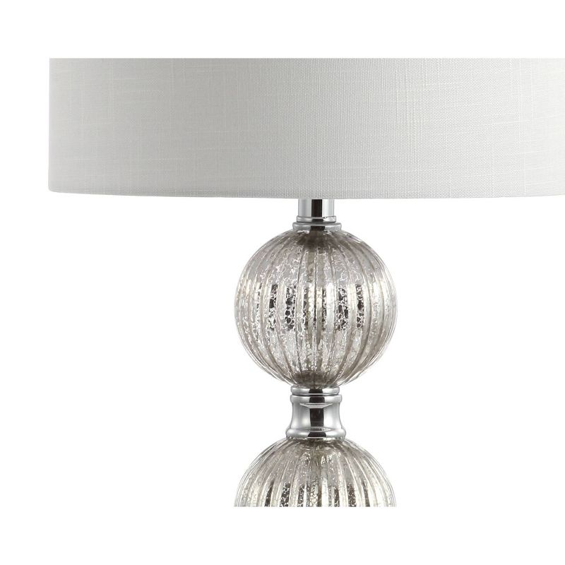 30.5&#34; Glass/Metal Silvered Orbs Table Lamp (Includes LED Light Bulb) - Jonathan Y, 5 of 6