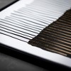 Sullivans Striations Abstract Wall Decor 19.75"H; Black - 2 of 3