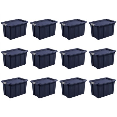 Storage Containers With Lids Sterilite Tuff1 30 Gallon Storage
