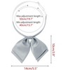 Elerevyo Women's Adjustable Satin Classic Bow Tie - 2 of 4