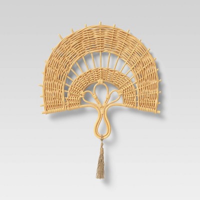 Rattan Koboo Wall Sculpture Natural - Threshold™