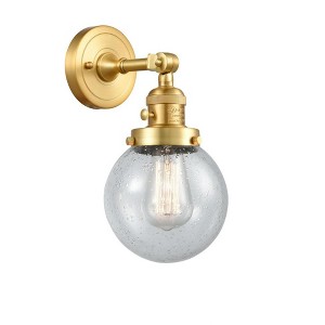 Beacon - 1 Light Wall Sconce In Industrial Style-12 Inches Tall and 6 Inches Wide - 1 of 1