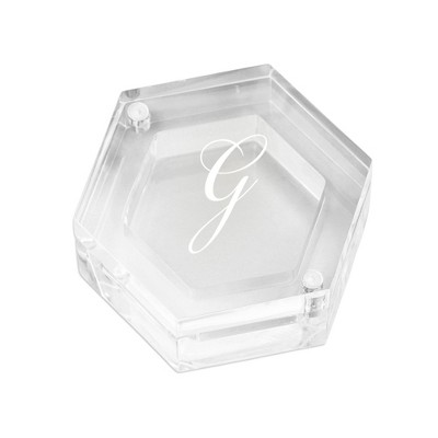 Personalization Mall Classic Celebrations Personalized Acrylic Ring Box