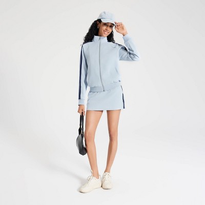 A New Day Women's Athleisure Jacket - A New Day™ Blue M — фото 4