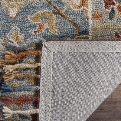 Aspen Hand Tufted Gray Wool Area Rug 2' x 3'