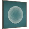 Amanti Art Circles by Incado Canvas Wall Art Print Framed 22 x 22-in. - 3 of 4