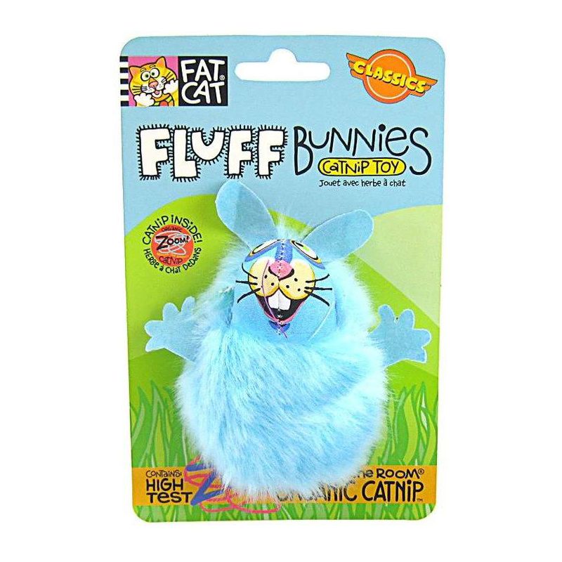 Fat Cat Fluff Bunnies Cat Toy - Assorted, 1 of 4