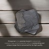 Pimpernel Midnight Slate Coasters, Set of 6 Patterned Stone Cork Backed Drink Mats with Textured Finish, Heat Resistant & Wipe Clean Table Protectors - 4 of 4