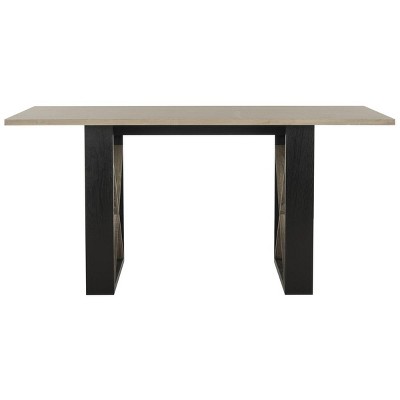 Monty Dining Table - Light Grey - Safavieh