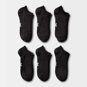 Women's Lightweight Active Mesh 6pk No Show Athletic Socks - All In Motion™ 4-10 - 1 of 3
