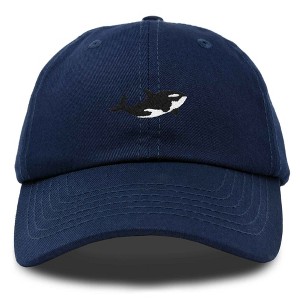 Dalix Orca Cap Aquarium Embroidered Mens Cotton Dad Hat Baseball Hat - 1 of 4