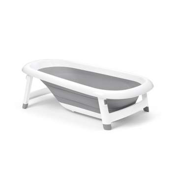 Puj Soft Foldable Infant Bath Tub - White : Target