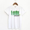 Simply Sage Market Women's Lucky Mama Stacked Short Sleeve Graphic Tee - 3 of 4