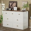 AMERLIFE Murphy Bed, Cabinet Bed Frame with Charging Station and Storage Drawer - 4 of 4