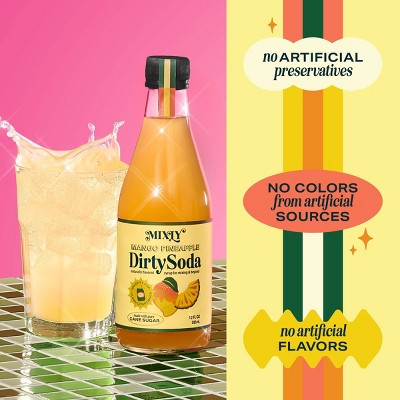 Mixly Mango Pineapple Dirty Soda Syrup - 12 fl oz