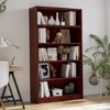 Lyngins Modern 5-Tier Bookshelves,60 Inches Tall Adjustable Shelves Office Bookcases,Wood Tip-over Resistant Bookcases for Bedroom,Living Room - 2 of 4