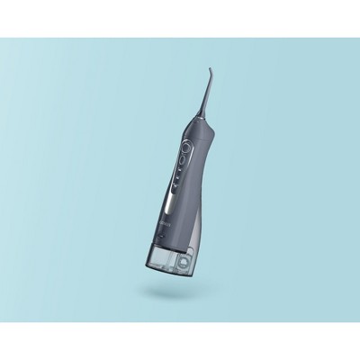 COSLUS Water Dental Flosser Teeth Pick: Portable Cordless Oral Irrigator 300ML Rechargeable Travel Irrigation Cleaner Electric Flossing Machine