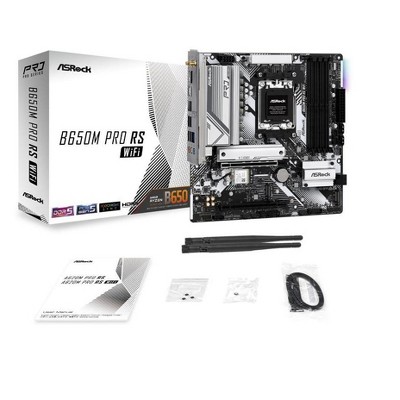 Asrock B650M Pro RS WiFi AM5 Micro ATX Motherboard