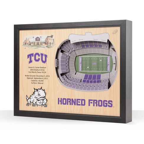 NCAA TCU Horned Frogs 25-Layer StadiumViews 3D Wall Art - image 1 of 4